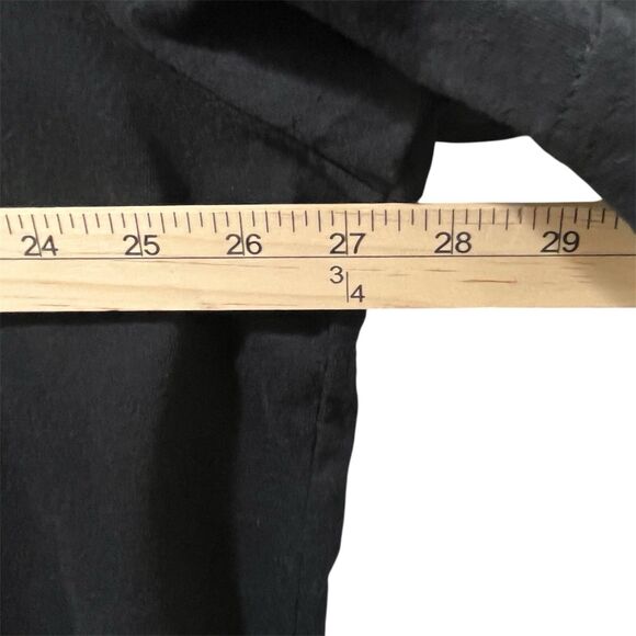 VTG JBM Sport 3X Black Button Front Shoulder Pads Beach Embroidery, Cotton, NWT - Picture 5 of 7